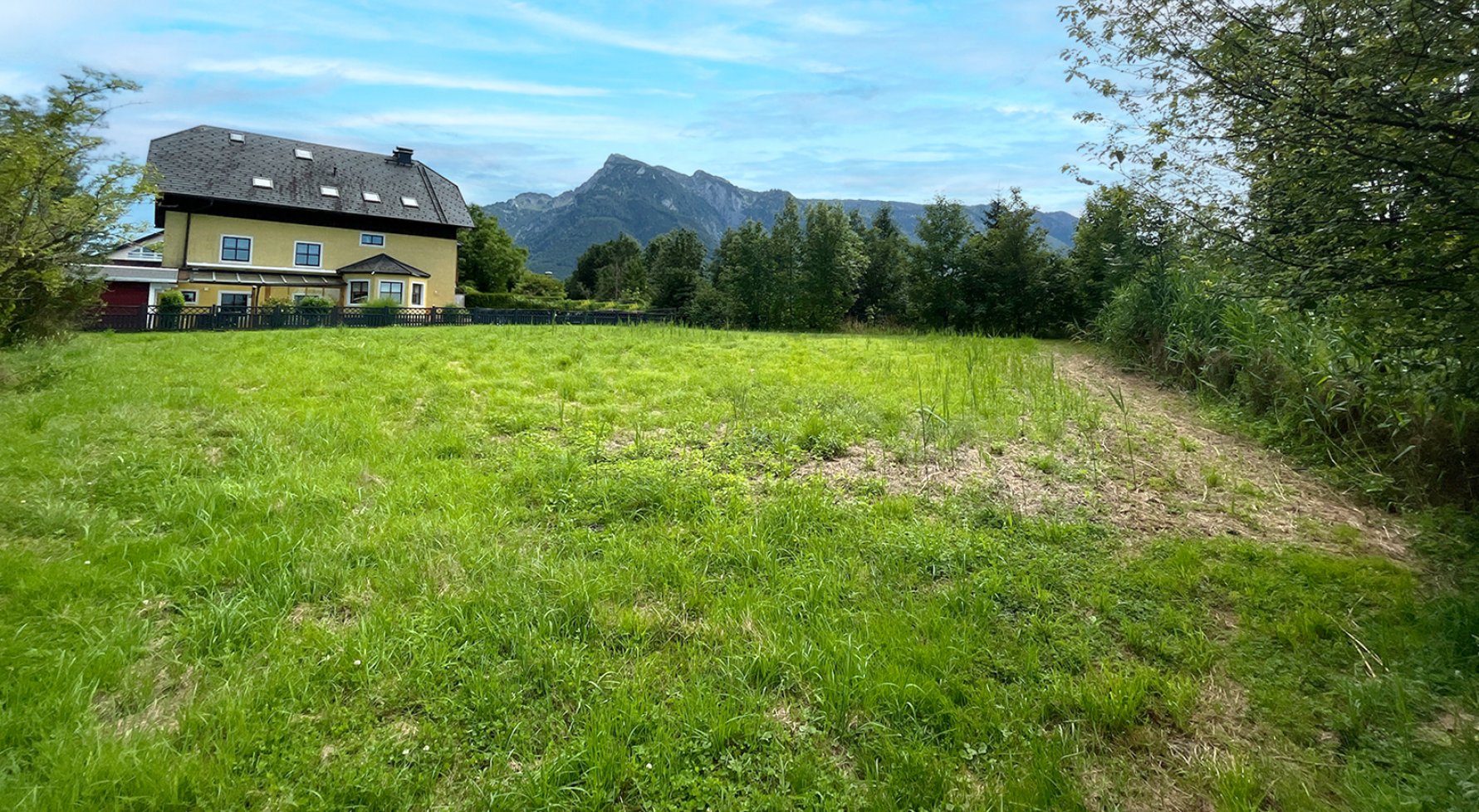 Immobilie in 5020 Salzburg - Leopoldskron-Moos: Leopoldskron-Moos: Sonniger Baugrund - auch für Doppelhaus geeignet - bild 1