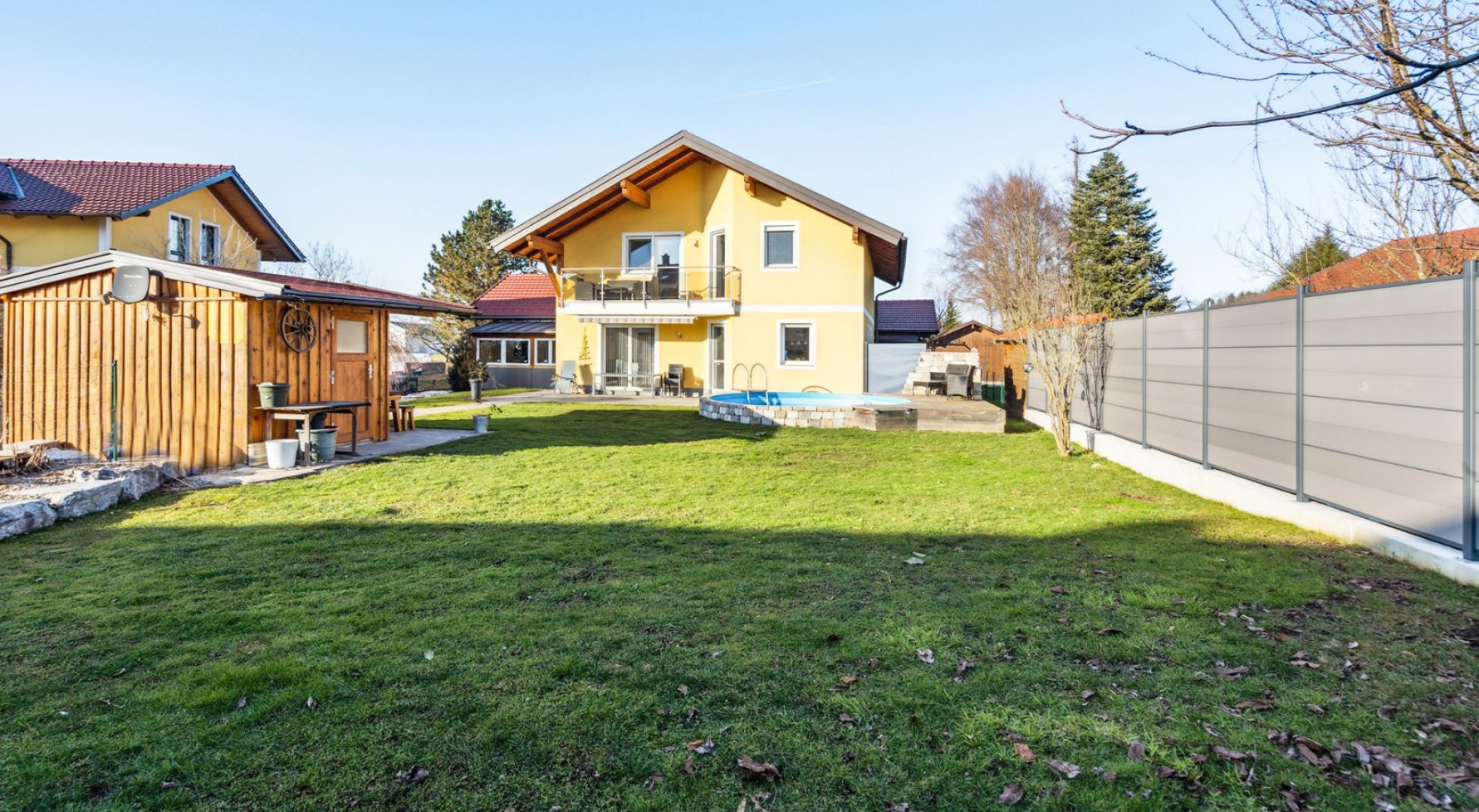 Immobilie in 5221 Lochen am See: Einfamilienhaus mit Pool in ruhiger Wohnlage - bild 1