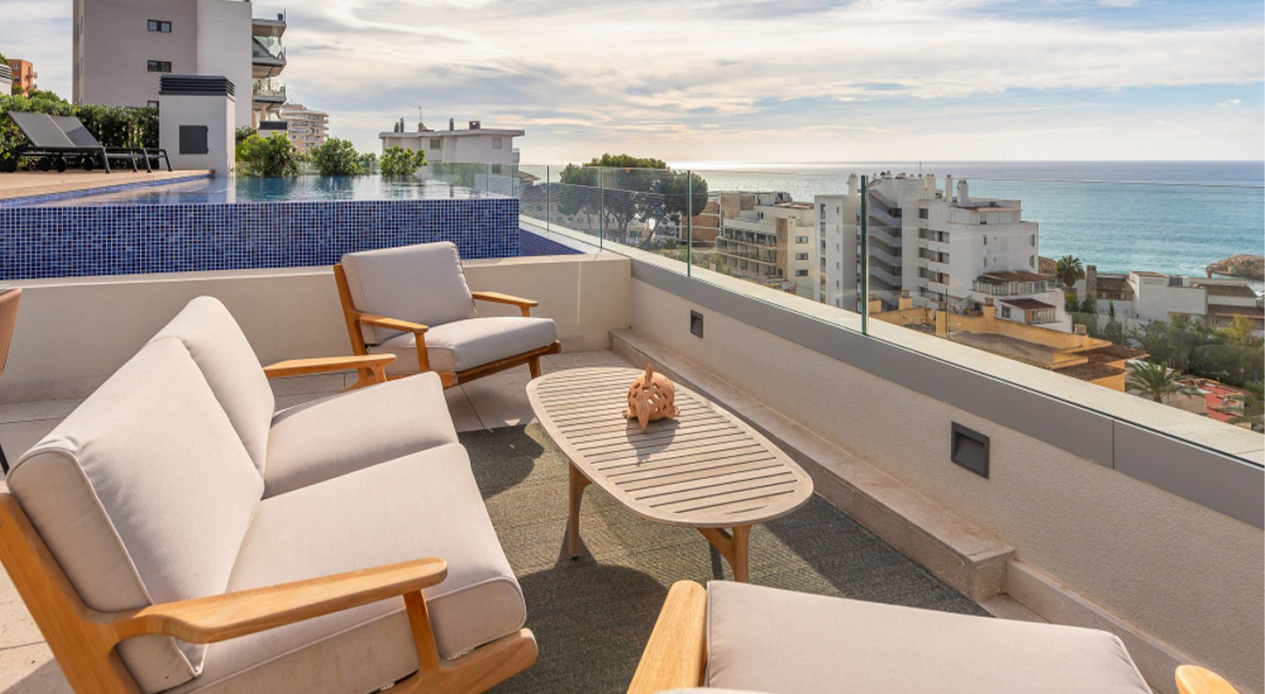Immobilie in 07180 Spanien - Palma de Mallorca: Exklusives Penthouse: Unvergleichlicher Luxus, Meerblick und privater Rooftop-Pool - bild 1