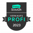 Auszeichnung als ImmoScout24 VerkaufsProfi 2023