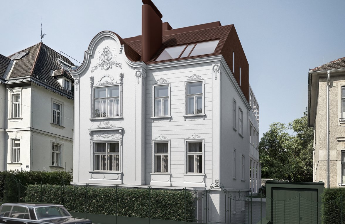 Immobilie in 1130 Wien - Hiezing: Projektiert: Historische Gründerzeitvilla trifft auf modernstes Wohnen! - bild 4