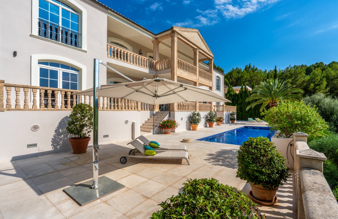 Immobilie in 07013 Son Vida - nahe Palma de Mallorca: Golfplatz Son Vida - Preishit! Villa mit 662 m² - bild 8