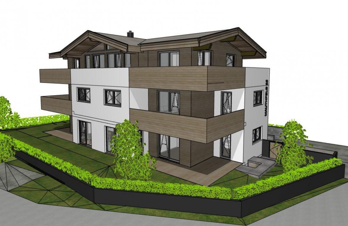 Property in 6382 Kirchdorf in Tirol: SITE WITH PLANNING PERMISSION FOR 4 TERRACE APARTMENTS IN PEACEFUL LOCATION - picture 2
