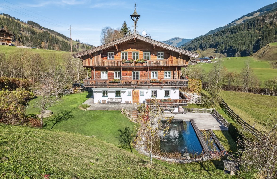 Immobilie in 6373 Tirol - Kitzbüheler Alpen - Jochberg: Traditionelles Bauernhaus in sonniger Traumlage von Jochberg - bild 1