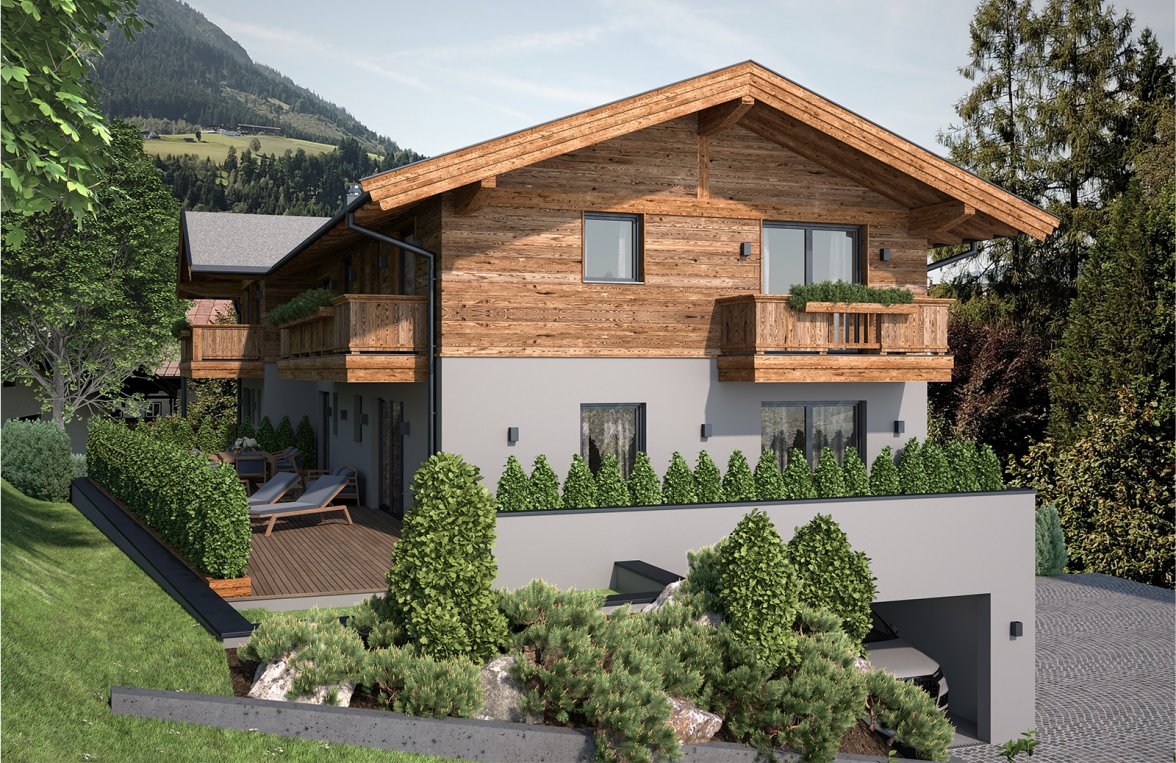 Immobilie in 6365 Kirchberg in Tirol: 4-Zimmer Dachterrassen-Wohnung in Zentrumslage - touristische Vermietung möglich! - bild 2