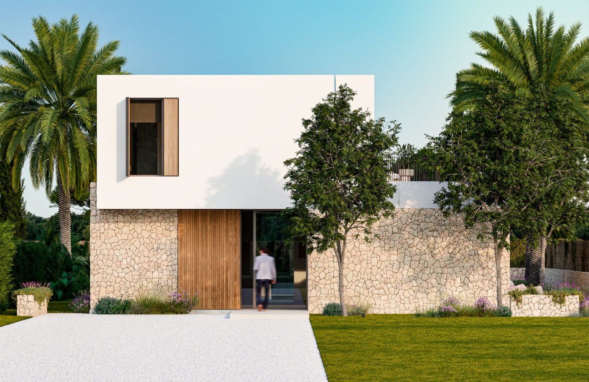 Immobilie in 07650 Spanien - Santanyi: Freistehendes Design-Haus in Strandnähe zur Cala Llombards - bild 1