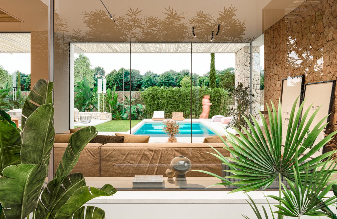 Immobilie in 07650 Spanien - Santanyi: Freistehendes Design-Haus in Strandnähe zur Cala Llombards - bild 2