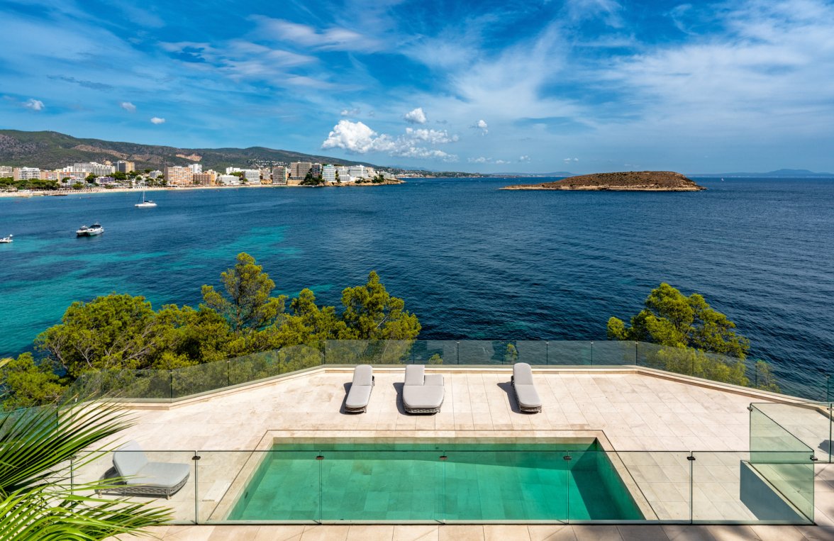 Immobilie in 07181 Spanien - Cala Vinyas: Villa Deluxe mit gigantischem Blick - direkt am Meer mit eigenem Meerzugang - bild 3