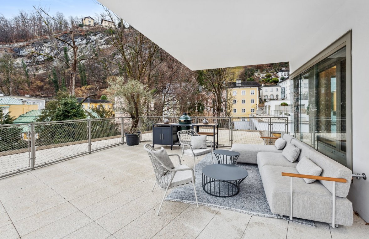 Immobilie in 5020 Salzburg - Innenstadt: Moderne Stadtwohnung mit XL-Sonnenterrasse und Festungsblick! - bild 2