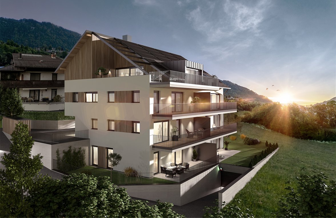 Property in 5621 Salzburg - St. Veit im Pongau: Exklusives Neubauvorhaben - 4-Zimmer-Wohnung mit Garten und Balkon - picture 2