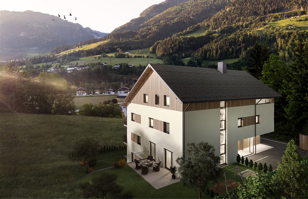 Property in 5621 Salzburg - St. Veit im Pongau: Exklusives Neubauvorhaben - 4-Zimmer-Wohnung mit Garten und Balkon - picture 3