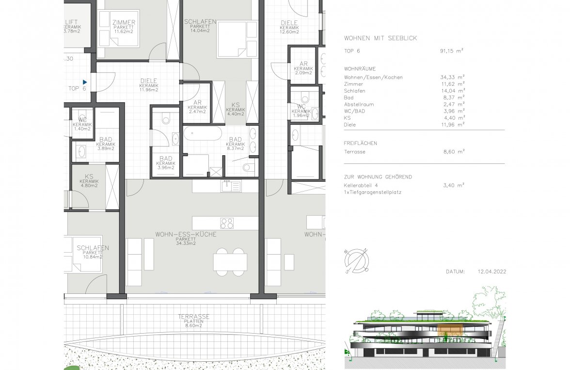 Immobilie in 5310 Mondsee / Salzkammergut: POOL-POSITION! Neubauprojekt mit 9 Terrassenwohnungen - bild 11