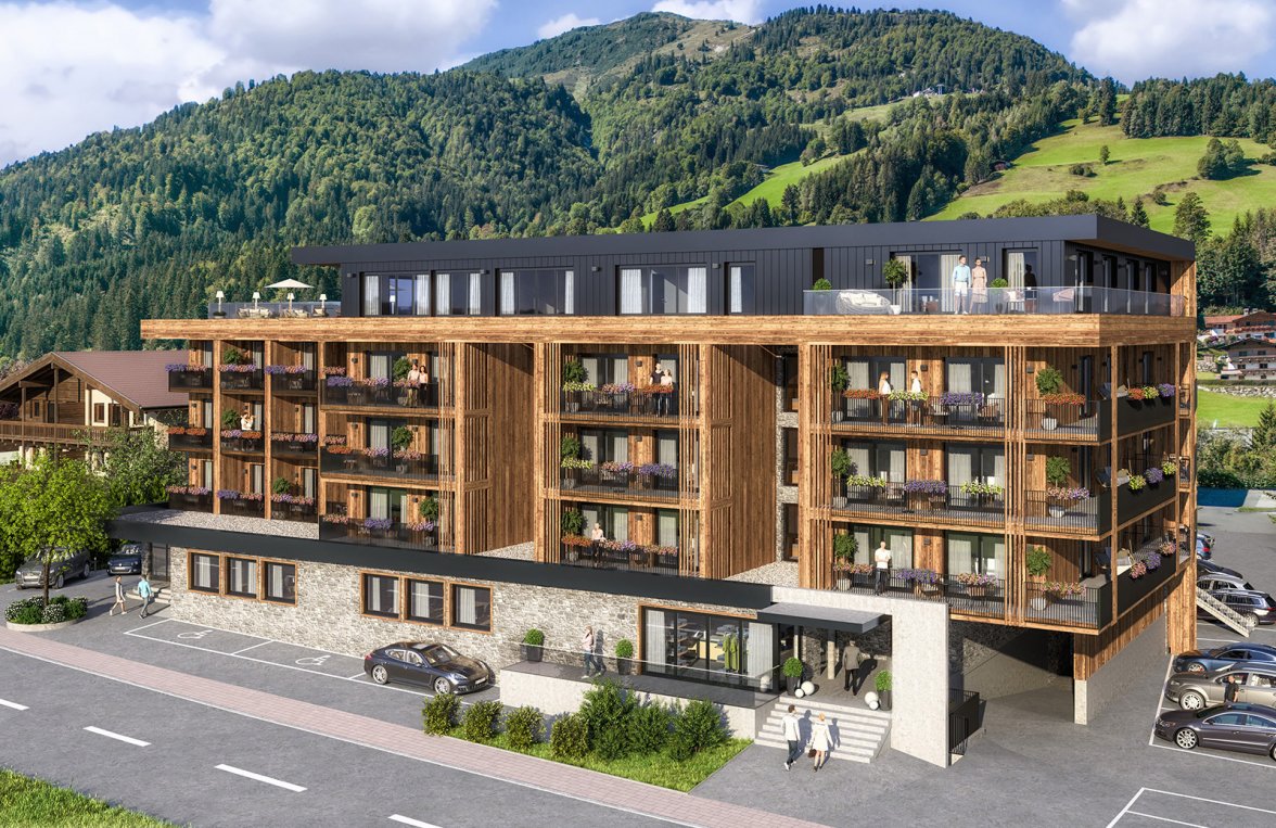 Immobilie in 6365 Kirchberg in Tirol: Modernes 2-Zi.-Apartment mit touristischer Widmung! - bild 1