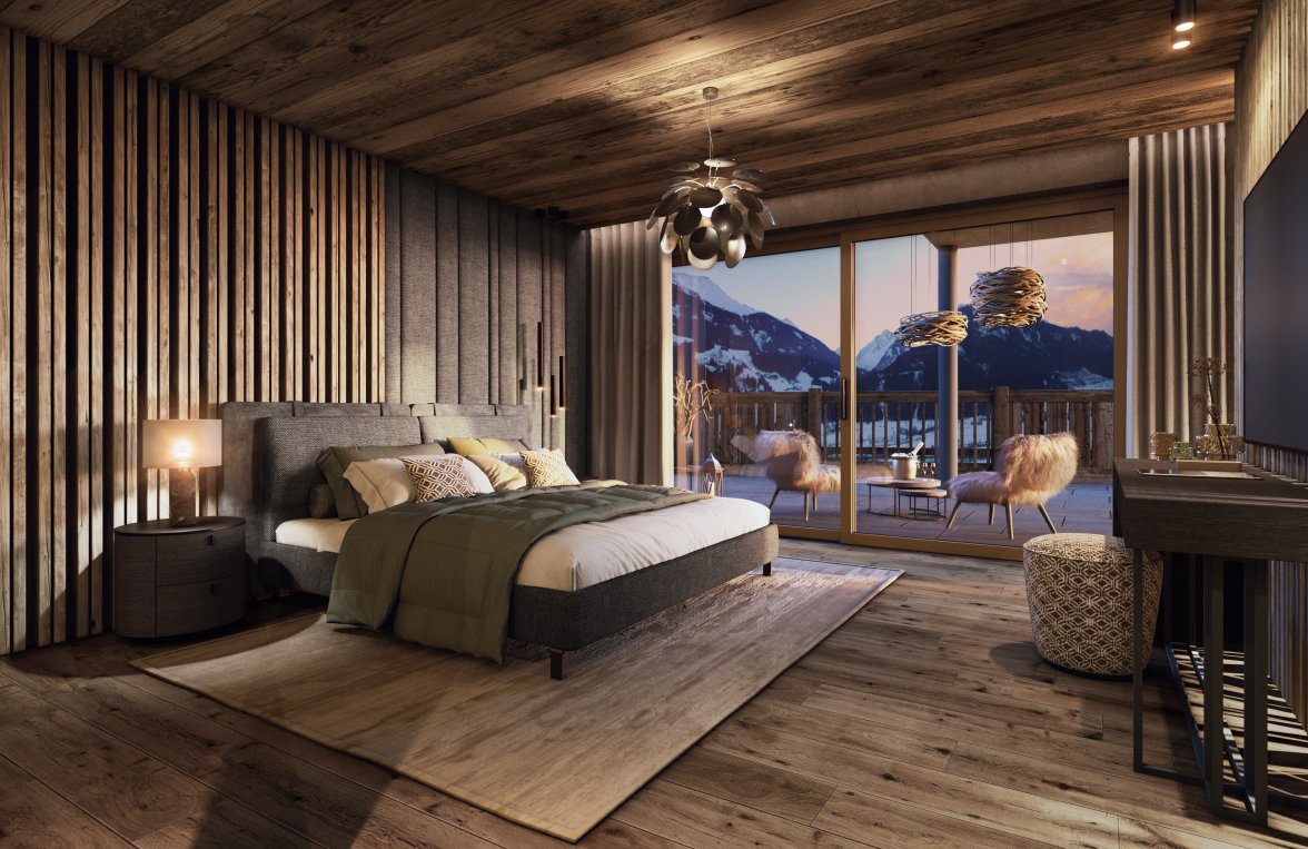 Property in 5731 Nähe Kitzbühel: Second home: Alpine chic par excellence! Luxurious 5-room maisonette - picture 2