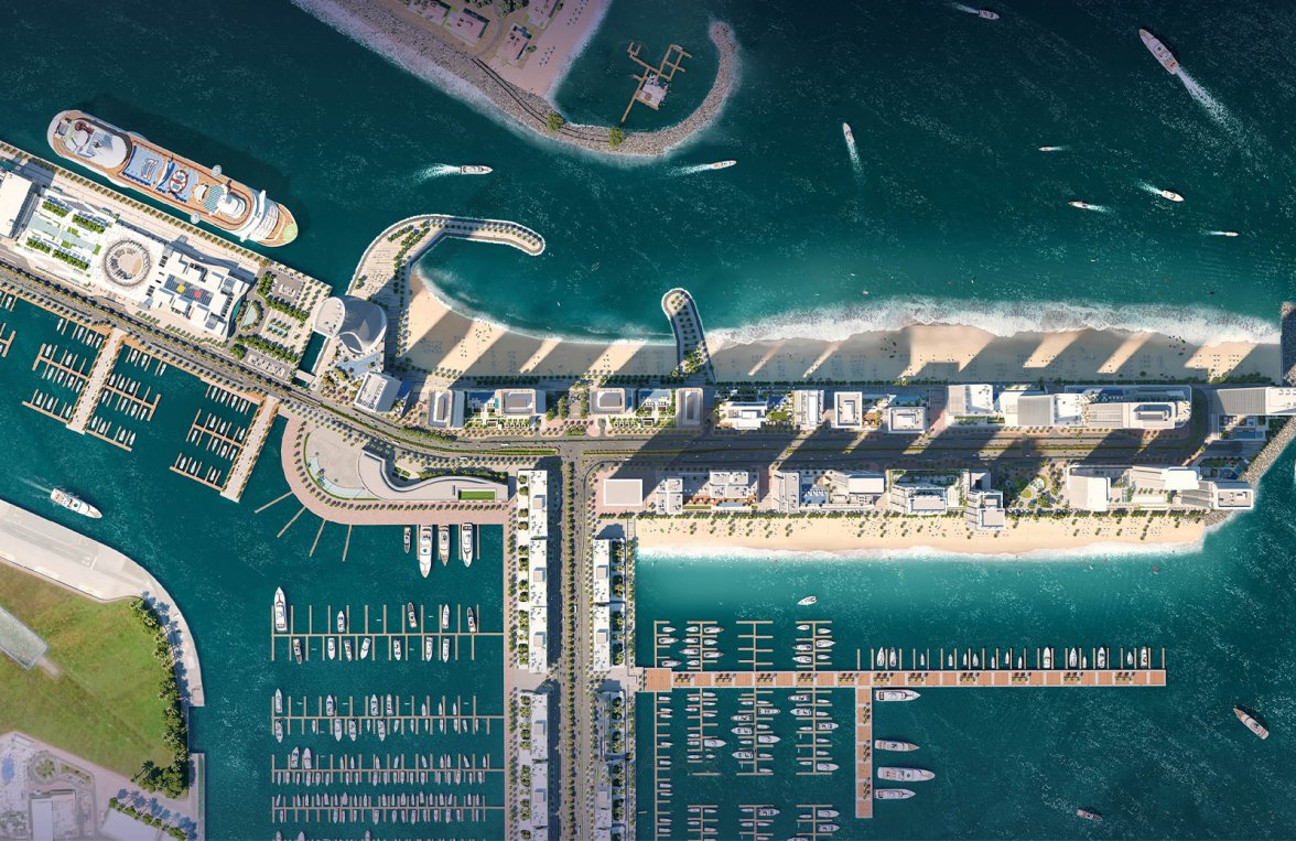 Immobilie in Dubai Vereinigte Arabische Emirate - Dubai: DUBAI: Exquisite Residenzen am Seapoint Emaar Beachfront - bild 1
