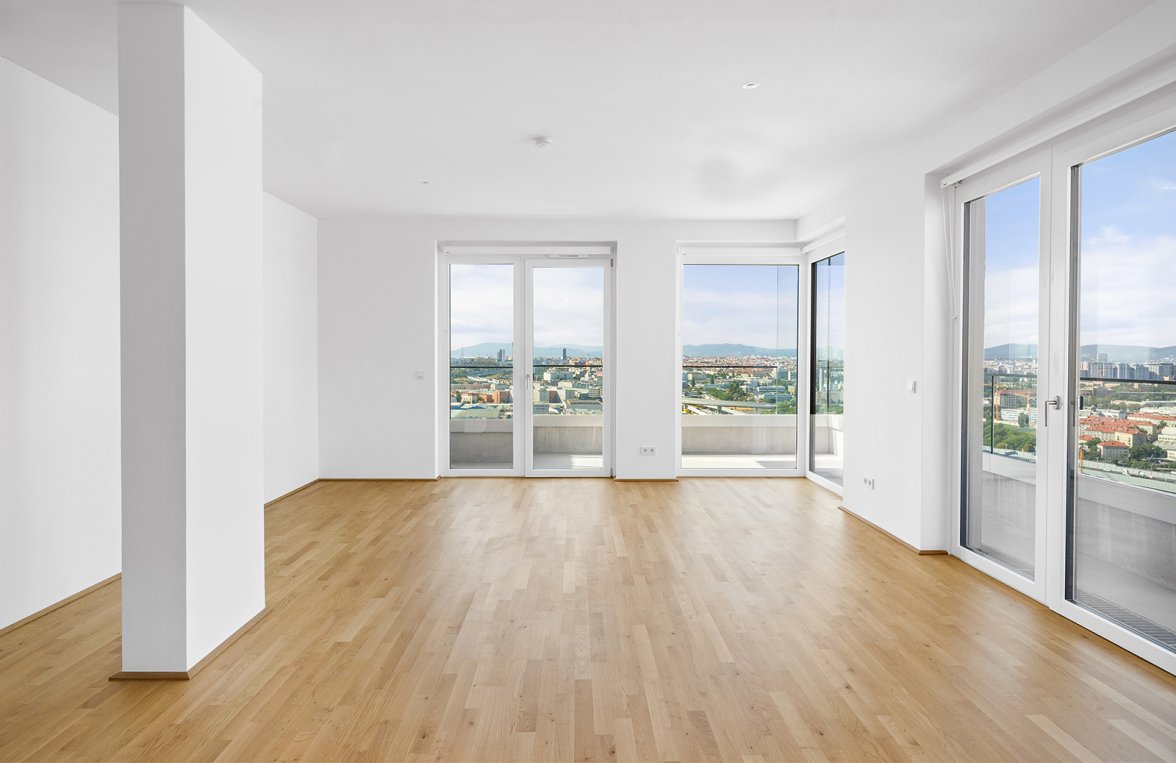 Immobilie in 1030 Wien, 3. Bezirk: 360°-Wienblick: 5-Zimmer-Wohnung im 37. Stock von THE ONE! - bild 3