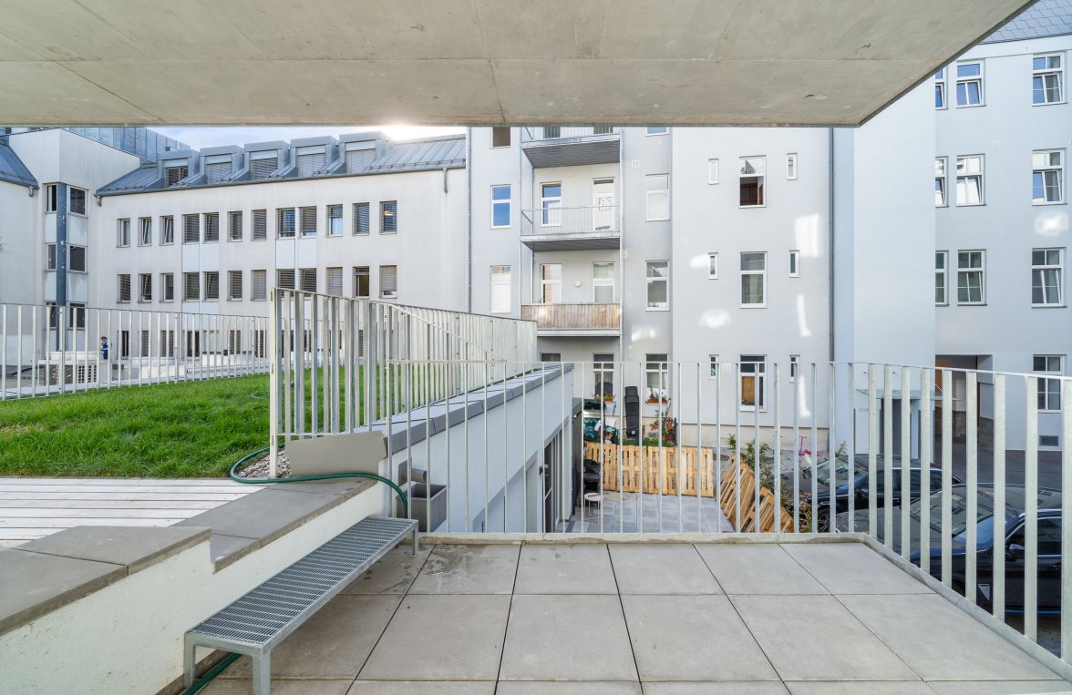 Immobilie in 1150 Wien, 15. Bezirk: GARTENFLAIR im 1. Stock: 2-Zimmer-Erstbezug nächst Mariahilferstraße! - bild 7