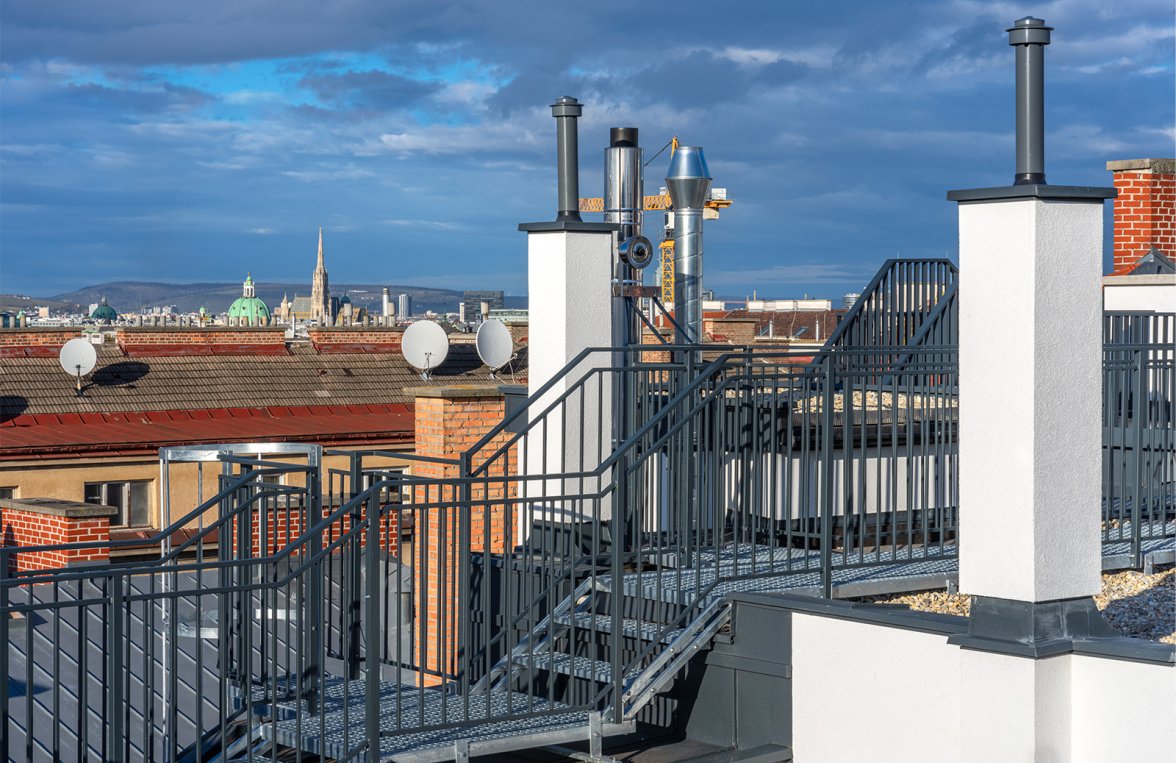Immobilie in 1040 Wien, 4. Bezirk: THE CORE: Atemberaubende Dachgeschoß-Wohnung mit Terrassenfläche und Wienblick - bild 7