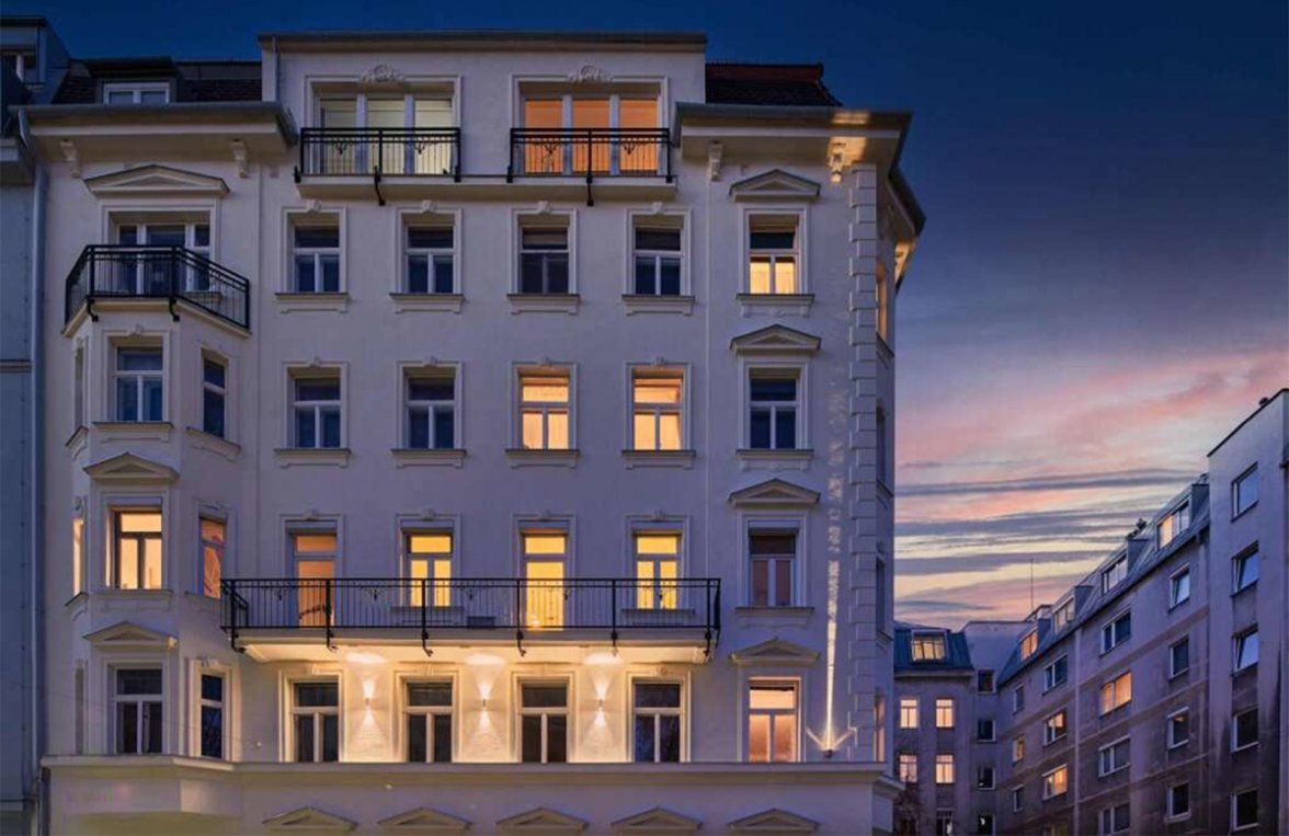Immobilie in 1040 Wien, 4. Bezirk: Elegante 4-Zimmer-Wohnung mit wunderbarem Grünblick in den Park! - bild 4