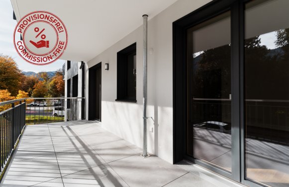 Immobilie in 83435 Bayern - Bad Reichenhall: Salon mit Bergblick! Provisionsfreie Neubauwohnung mit Blick auf den Schönberg