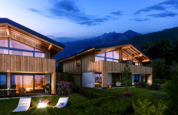 Property in 5700 Zell am See: EXCLUSIVE DREAM LIVING DIRECTLY ON THE ZELL AM SEE GOLF COURSE