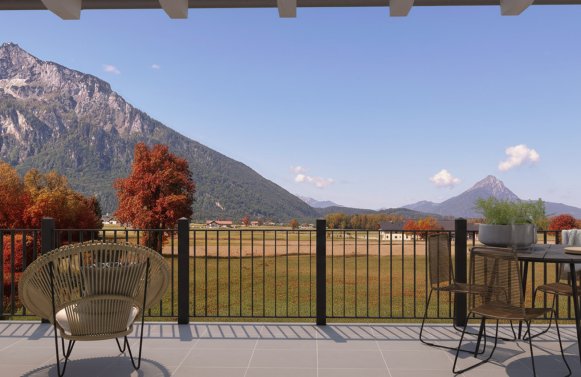 Property in 5081 Salzburg - Anif: Living with a view! Modern 3-room garden apartment in Anif