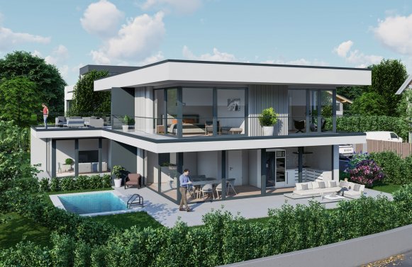 Property in 5020 Salzburg - Aigen/Elsbethen: Villa project in a peaceful location!