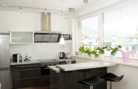 Immobilie in 5020 Salzburg - Schallmoos: 3-Zimmer DG-Wohnung  voll möbliert und mit spektakulärer Aussicht!