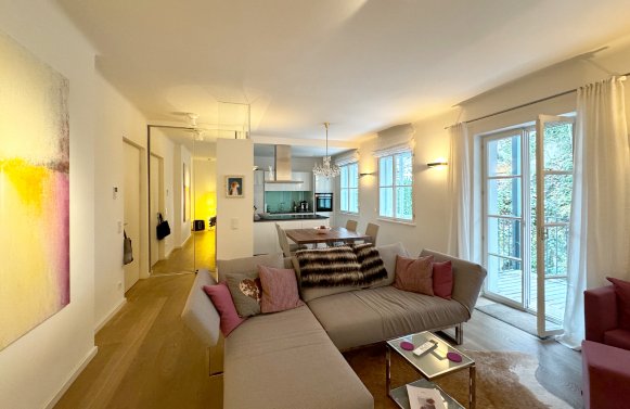 Property in 5020 Salzburg - Altstadt: Modern, furnished 2-room apartment with balcony in the heart of Salzburg's center