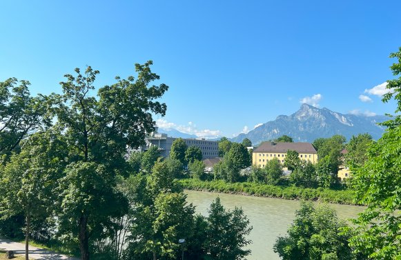 Property in 5020 Salzburg - Aigen: RIGHT BY  IGNAZ RIEDER QUAY! Penthouse Apartment with magnificent panoramic view