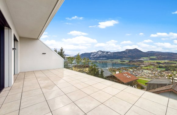 Immobilie in 5310 Salzkammergut - Mondsee: THE PLACE TO BE Panorama - Terrassenwohnung
