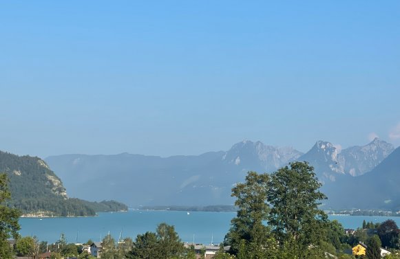 Property in 5340 St. Gilgen / Salzkammergut: 164 M² GARDEN APARTMENT WITH POOL POSSIBILITY AND UNOBSTRUCTED LAKE VIEW