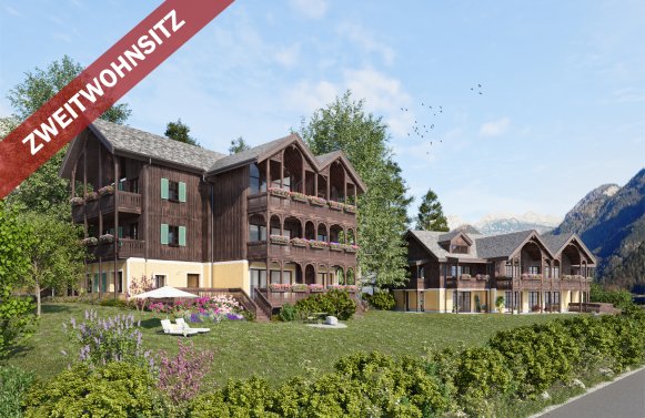 Property in 8990 Bad Aussee: SECOND RESIDENCE: New apartment with mountain panorama in the Salzkammergut