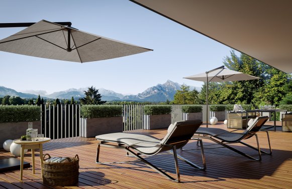 Property in 5020 Salzburg - Kapuzinerberg: Exclusive dream home with charm and flair in a residential area in Salzburg