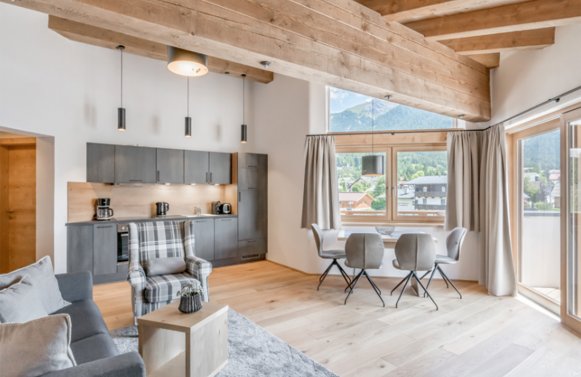 Immobilie in 6365 Kirchberg in Tirol: 4-Zi.-Apartment mit touristischer Widmung!