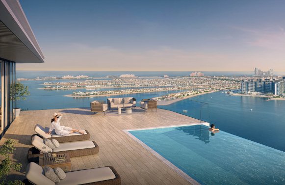 Immobilie in Dubai Vereinigte Arabische Emirate - Dubai: DUBAI: Exquisite Residenzen am Seapoint Emaar Beachfront