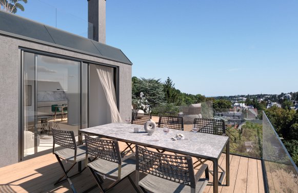 Property in 1190 Wien, 19. Bezirk: Exclusive penthouse in a fantastic location with phenomenal views!