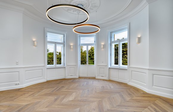 Immobilie in 1090 Wien, 9. Bezirk: Grand Park Residence: Edle 3-Zimmer-Wohnung mit Balkon