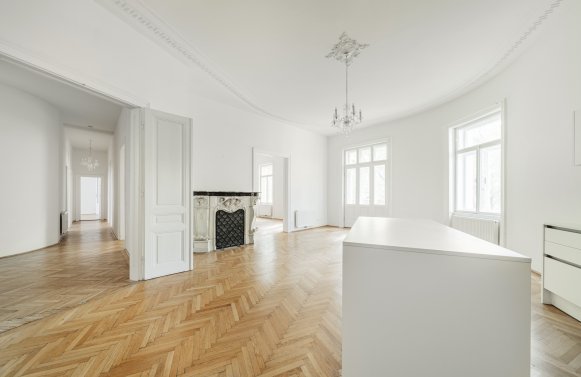 Immobilie in 1090 Wien, 9. Bezirk: Grand Park Residence: Stilvolle 6-Zimmer-Eigentumswohnung mit Balkonfläche